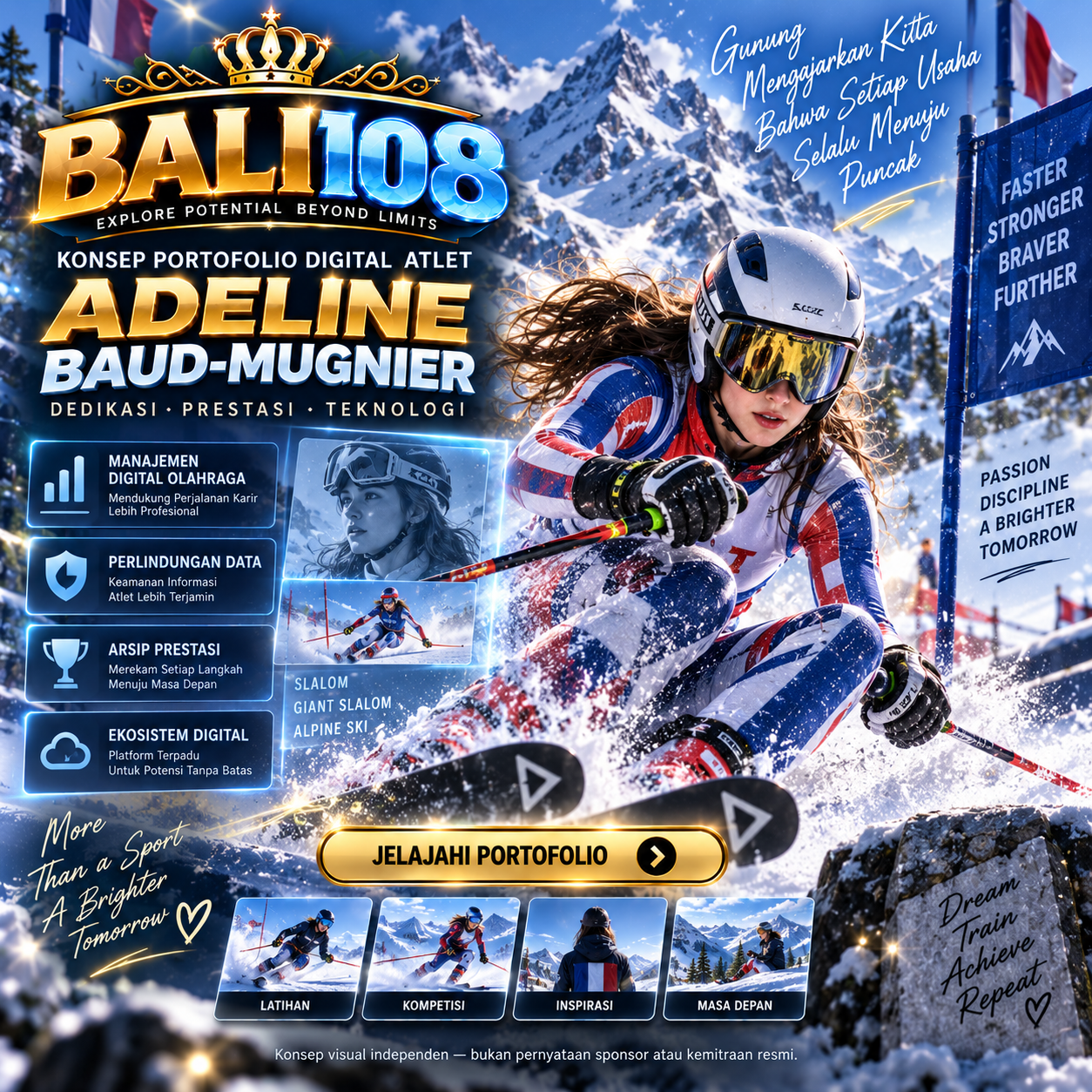 Visual utama Adeline Baud